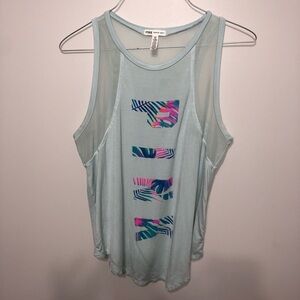 Victoria’s Secret PINK Lounge Tank Top Palm